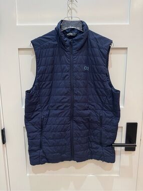 Outdoor Research Navy Quilted Packable Vest